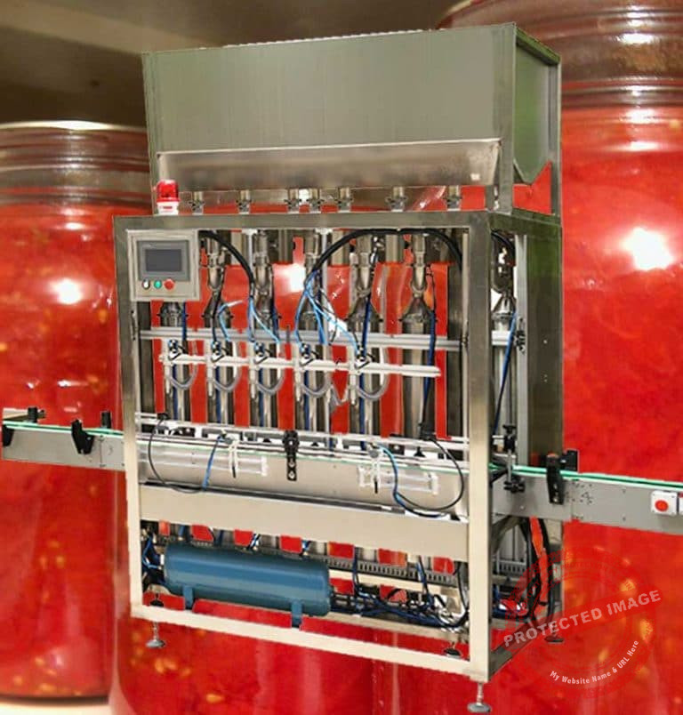 Automatic Tomato Sauce Bottle Filling Machine | Tomato Paste Machine ...
