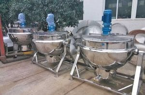 Stainless-Steel-Jacketed-Kettle-with-Stirrer